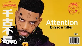 Bryson Tiller - Attention (Visualizer)