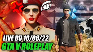 VOD ►NATALYA MENACE LE PATRON DE LA FERME - GTAV RP MANZIBAR - LIVE DU 10/06/2022