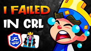 I Couldn't *QUALIFY* For Clash Royale League...