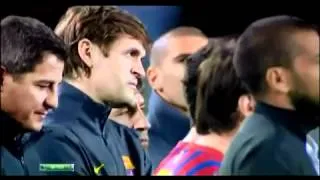 Barcelona vs Espanyol 4-0 Homenaje a Pep Guardiola Liga BBVA 05-05-12