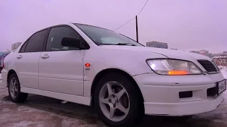 2002 Mitsubishi Lancer Cedia Touring. Обзор (интерьер, экстерьер, двигатель).