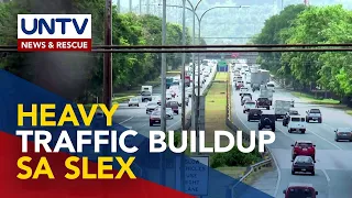 Mga bumibiyaheng sasakyan sa SLEX, nagsisimula nang dumami