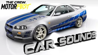 The Crew Motorfest: Nissan Skyline GT-R (R34) Car Sounds