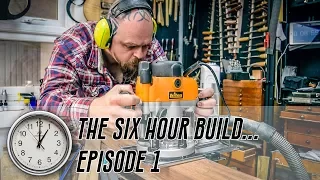 Ep 1 - A Luthier Builds a Whole Custom Guitar in SIX Hours.. from SCRATCH!