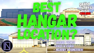 Which HANGAR LOCATION is RIGHT for YOU? (PROS & CONS! AERIAL VIEWS!) Contract DLC | GTA Online