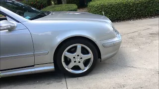 Mercedes CLK 430 Secondary Cat & Resonator Delete Revs and Start up