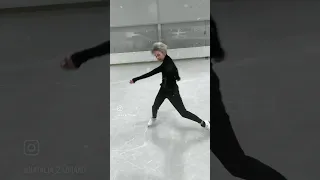 WINTER FAIRYTALE SKATING ❄️🥹 #dance #figureskating #billieeilish говорят надо постить шортсы 😂