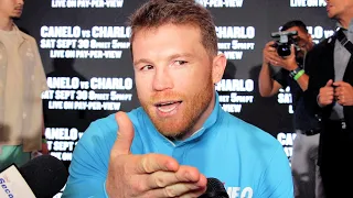 Canelo Alvarez FIRED UP about not getting the credit he deserves! Says he's going to FINISH CHARLO!