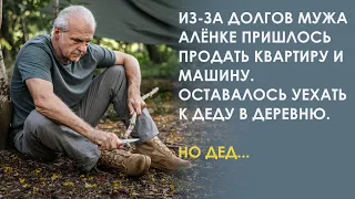 Чего явилась? Спросил дед, увидев Аленку. Ее душили слезы и обиды, но она вошла во двор и...