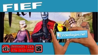 La 2ème Partie de la vidéorègle du jeu "Fief" par Yahndrev (#216b)