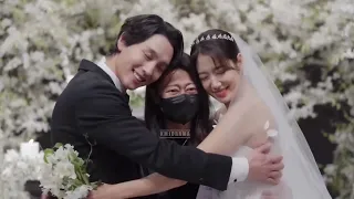 Romantic wedding of Park Shin-Hye & Choi Tae-Joon | Vows and kiss | #choitaejoon #parkshinhye
