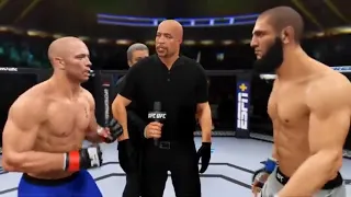 Khamzat "Borz" Chimaev vs. Prime Georges St Pierre | UFC 4