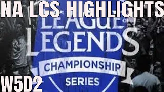 NA LCS Highlights ALL GAMES Week 5 Day 2 Full Day Highlights Summer 2018