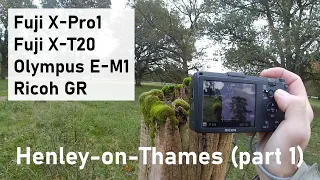 Henley-on-Thames. Part 1 of 2. Fuji X-Pro1 X-T20, Ricoh GR, Olympus E-M1.