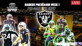 Raiders vs Seahawks Pregame Show!!!