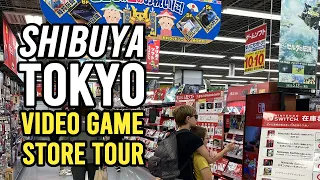 Walk in Japan! Shibuya LABI Video Games Store Tour!