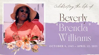 HPC Celebration of Life - Sis. Beverly "Brenda" Williams - 05.07.23