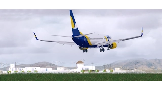 Prepar3D  Landing at LGMK  Boeing 737-83N Azur Air Ukraine