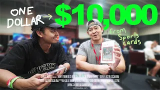 HOW I TURNED $1 INTO $10,000 WITH SPORTS CARDS - JUSTIN ESCALONA
