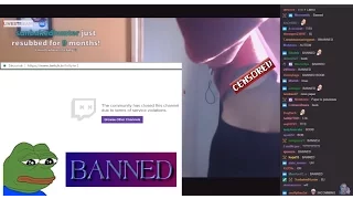 Tyler1 Gets Banned On Twitch because Showing His Girlfriend's Tits and Ass