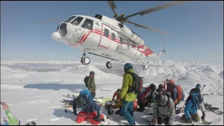 Heli-ski на Камчатке, Фрирайд на Вулканах и Серфинг в Тихом Океане! Большой выпуск, погнали!)