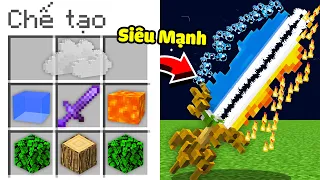 Minecraft nhưng tôi Chế Tạo Cây Kiếm Nguyên Tố