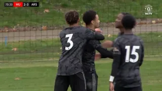 Ethan Nwaneri Vs Manchester United U18 (2 goals) Fantastic performance (5/11/22)