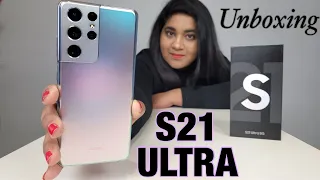 Samsung Galaxy S21 Ultra 5G Unboxing in Telugu |  First immersions | 100x Camera samples By PJ