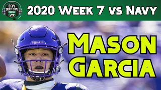 Mason Garcia Game Film [ Week 7 vs Navy ]