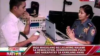 Balang pumatay sa isang lalaki sa demolisyon, posibleng nagmula sa isang taga-Silverio Compound