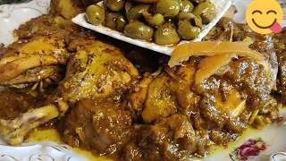 هاد الفيديو عيخليك تعلمي دجاج محمر بالطريقة التقليدية،،🍗 ودغميرة كتحمق معلكة.