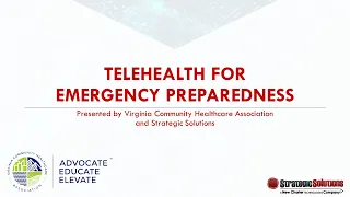 Telehealth for Emergency Preparedness
