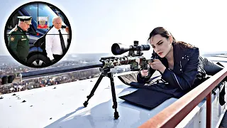 Danger! Ukraine's greatest female sniper shoots Russia's greatest general while meeting Putin