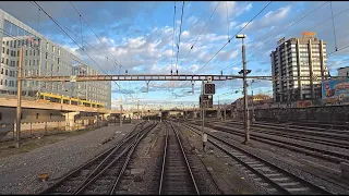 Führerstandsfahrt Treno Gotthardo Basel - Luzern