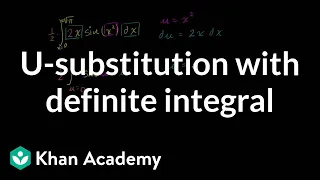 U-substitution with definite integral