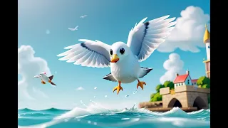 Seagull's song KidsMusic|kidssongs|nursery rhymes|kids story time|DancingAnimals|CreativePlaytime