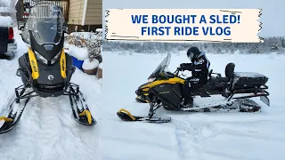 Introducing our new snowmobile/sled! Ski-doo Expedition - 600 Ace 4-stroke