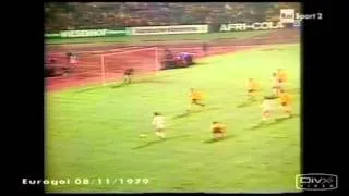 1979 November 7 Stuttgart West Germany 0 Dynamo Dresden East Germany 0 UEFA Cup