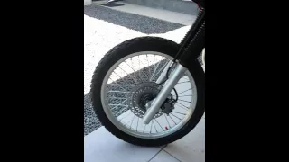 Moto que sofri o meu acidente a moto deu pt...