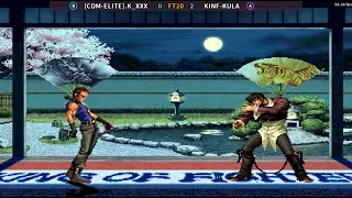 KOF 2002- KULA es desafiado por el mejor K9999 de México 👉¡KULA CUIDADO CON EL BRAZOTE😆!