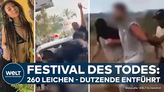 TERROR IN ISRAEL - FESTIVAL DES TODES: 260 Leichen auf Festivalgelände - Deutsche entführt