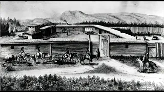 The Fort Jim Bridger built