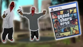 I Turned GTA SA Into A war on Crips And Bloods