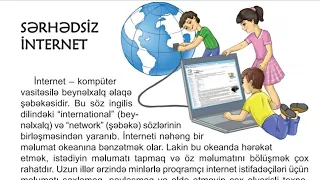 Azərbaycan dili 5ci sinif səh.70-72 Sərhədsiz İnternet