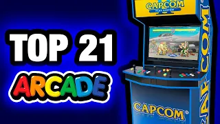 TOP 21 MEJORES JUEGOS de MAQUINAS ARCADE RECREATIVAS en LA HISTORIA (VIDEOJUEGOS de MAME)