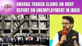 ILO Report 2024 Youth Unemployment In India | Minister Blasts ILO Report On Unemployment In India