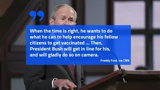 Former Presidents Obama, Bush and Clinton Volunteer to Get COVID-19 Vaccine on Camera