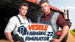Придбали  ферму на трьох - Farming Simulator 22