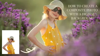 How To Create A Composite Photo Using A Digital Background