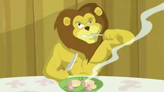 Eena Meena Deeka | Lions Dinner | Funny Cartoon Compilation | Videos For Kids